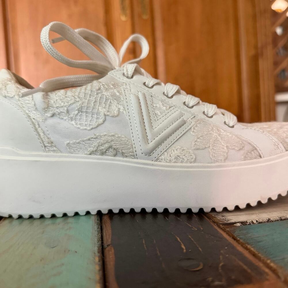 Vionic LACE upper KEARNY sneaker shoes Women's size 7.5 lace leather - Picture 15 of 16